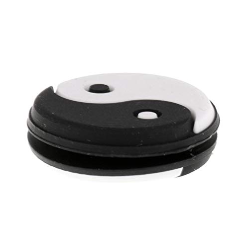 image for SHANGUP 6 Pieces Yin and Yang Tennis Racquet Dampener Vibration Dampen