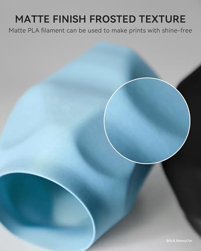 Image of TECBEARS High Speed Matte PLA Filament Bundle for Most 3D Printers | Rapid PLA, 250g Spool, 8 Rolls, 2kg Total, Individually Vacuum Packed, Suitable for Christmas Gift, Art, Home Decor
