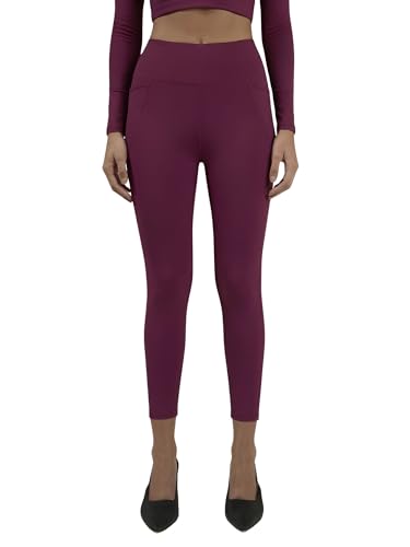 Image of CAVA Sculpt Core Leggings for Women | High Waisted, Anti Camel Toe, Deep Side Pockets, Rounded Back Seam, Sculpting Stretch Fabric