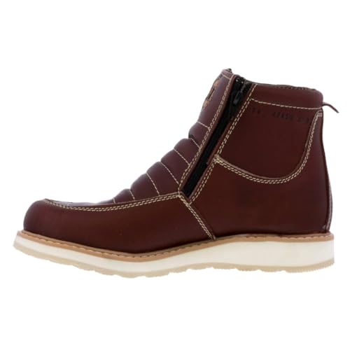 Cowboy Professional Mens 300W Chedron Work Boots Leather Slip Resistant Soft Toe2