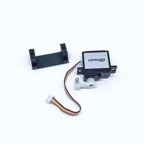 Kingval Replacement Steering Gear Servo With Frame Rc Parts Compatible With Wltoys 144001 144002 124019 124018 Rc Car thumb #1