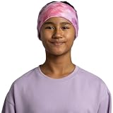 Buff- Stirnbänder Ecostretch Hohe Dehnbarkeit, Recycelte Materialien, Komfortabel, Sonnenschutz, Nahtlos, Multifunktional Kinder Einheitsgröße Pink