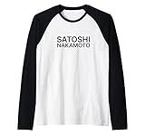 SATOSHI NAKAMOTO ORIGINAL Raglan Baseball Tee