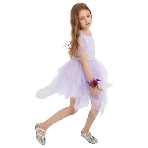 Girls Pink Sequin Mesh Tutu Prom Dress，Toddler Tulle Sparkly Dresse for Birthday Christmas Tea Party Wedding Flower Girls2