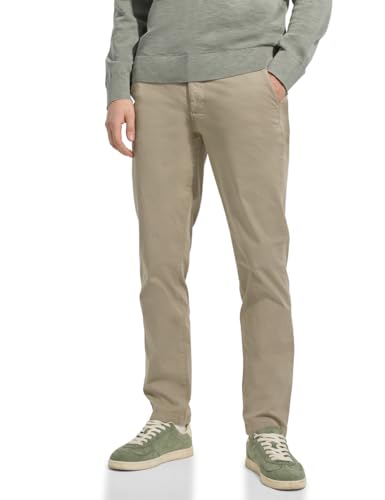 Street One Men Chino con Cintura elástica cálida Arena 29