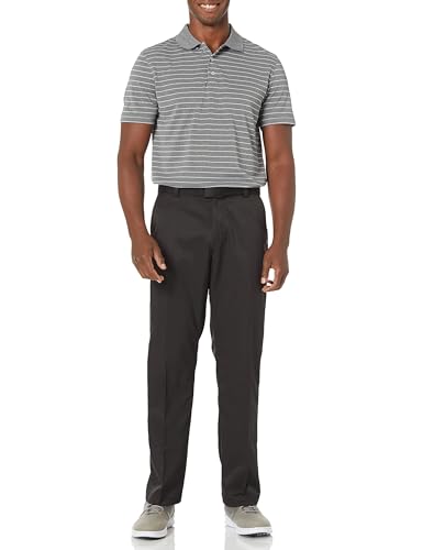 Image of Amazon Essentials Men's Moisture Wicking Golf Polo Shirt, Short Sleeve, Slim-Fit, Quick-Dry, Active Wear