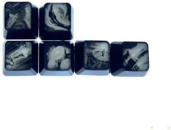 Miniatura 9 de League of Legends - Teclas personalizadas (Champion Gangplank) - Grabado con láser con retrato de cada campeón, pasivo y habilidades. Se adapta a