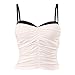 Plus Size Workout Tank Tops for Women Cropped Lace Fashion White Tank Top Spandex Cropped Lace Fashion Tummy Control Tank Top Maternity Crop Top