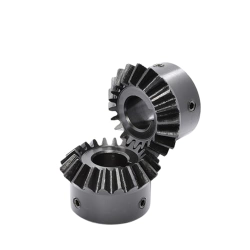 Engrenage conique 2M 30 dents en acier avec rainure de clavette 6mm pour transmission à 90 degrés