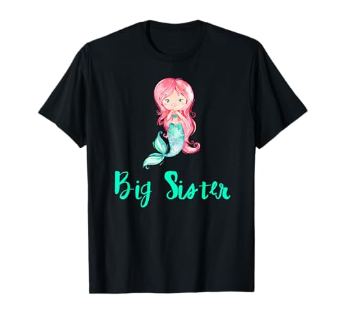 Mermaid Big Sister Shirt - Pregnancy Announcement T-Shirt