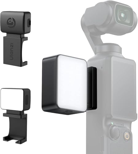 ULANZI LM001 Pocket 3 Mini Luz de Vídeo Magnética LED con Batería de 500mAh Impermeable Luz de Cámara para Fotografía