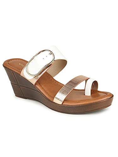 Image of Valiosaa Womens White Heels Heeled Sandal