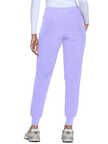 Image of COZYFIT Womens Scrub Pants - Soft Stretch Yoga Style with 5 Pockets, Slim Fit Jogger Scrubs Pants for Women