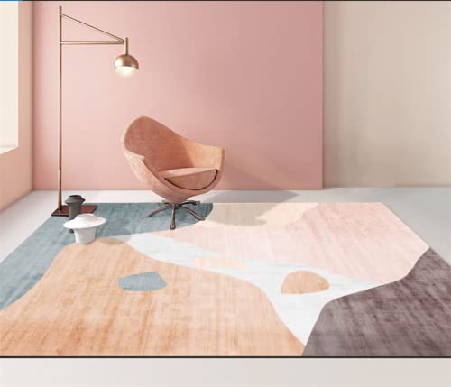 Tapis rose antidérapant fini les glissades devant le lit enfant - 2