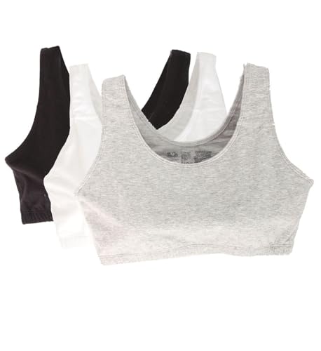 Image of Fruit of the Loom Women's Built-Up Sports Bra, (Pack of 3)