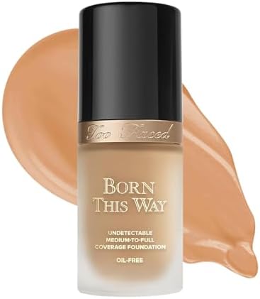Too Faced Born This Too Faced Born This Way Foundation Warm Beige Way Foundation Warm Beige, 30 ml (Pack of 1)