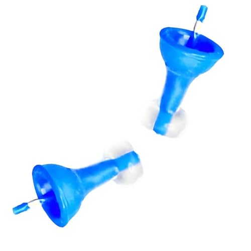UIEXAY 1 Par Innovadores Tapones Inflables Para Los Oídos, Ultra Cómodos, Reutilizables, Reductores De Ruido, Protección Auditiva Flexible, Silicona Impermeable Para Dormir, Enfoque Profundo, Viajes