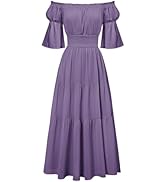 Scarlet Darkness Renaissance Dress Women Maxi Tiered Flowy Long Dresses Cottagecore Dress
