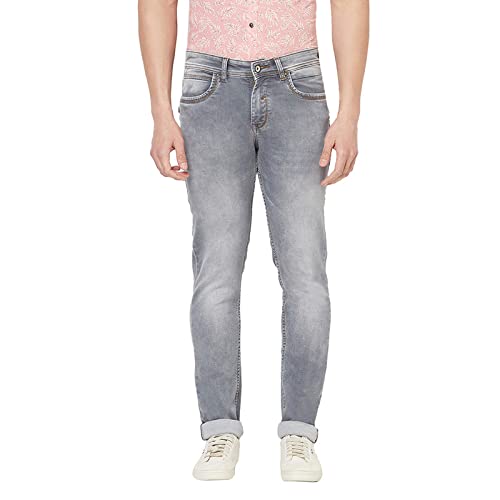Buy Crimsoune Club Men Grey Solid Jeans 