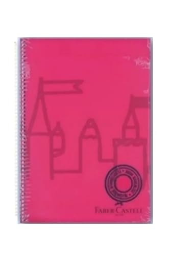 A4 Boy 80 Yaprak Plastik Kapak Telli Çizgili Defter, Pembe