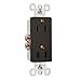 Pass & Seymour #885BKCC12 15A Black 2P Deco Outlet