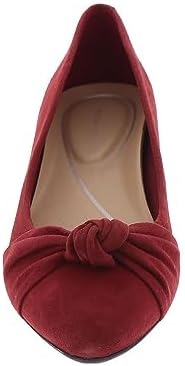 Easy Spirit Caster Womens Pump 55 BM US RedSuede | Image 4
