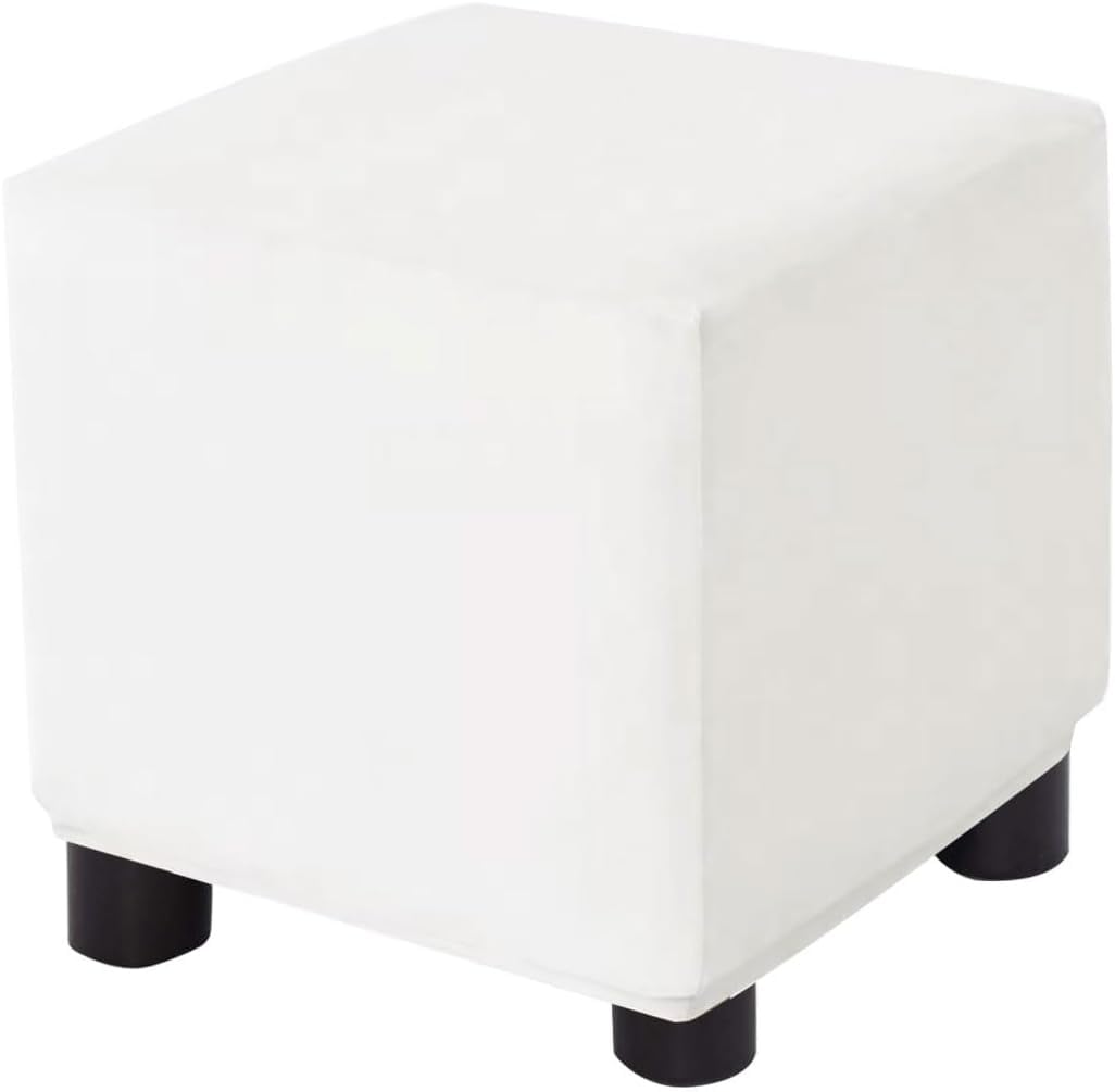 Housse de meuble durable pour protéger le grand pouf ottoman du salon familial