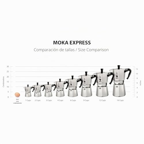 Miniatura 8 de Bialetti - Moka Express: Icónica Cafetera Italiana Para Espresso, Auténtico Café Italiano, Cafetera Moka 6 Tazas 270 Ml , Aluminio, Plata Paquete De 1