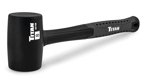 Titan 63108 8oz Rubber Mallet