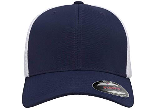 Image of Flexfit Two-Tone Stretch Mesh Fitted Cap Hat
