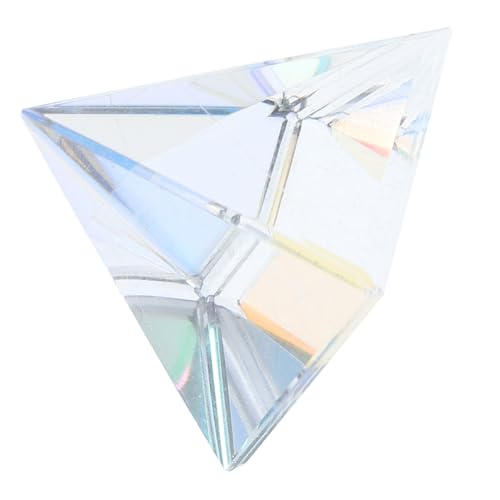 Healifty 7 Refractive Sun Catcher Prism Glass Small Prism Craft Garden Window Ornament Sun Catcher s Decorative Prisms for Home