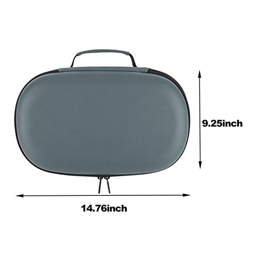D DOLITY Estojo rígido de EVA para viagem para fone de ouvido e acessórios de realidade virtual Ques