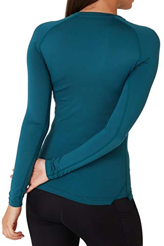 TCA Super Thermal Long Sleeve Women Running, Ski Base Layer - Compression Shirts Woman, Workout Tops for Women - Image 3