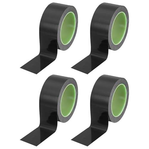 Ruban de marquage au sol noir PATIKIL 2 pouces x 110 pi pour marquage securite de chantier