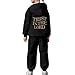 Womail Kids 2 Piece Outfits Christian Lounge Hoodie Sweatsuit Sets Boys Girls Fall Winter Fashion Clothes Inspirational Tracksuits