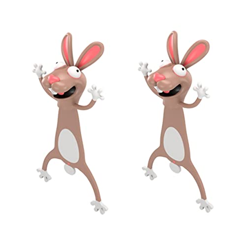 Marque-page Lapin PVC Idéal pour Retrouver vos Pages de Révision
