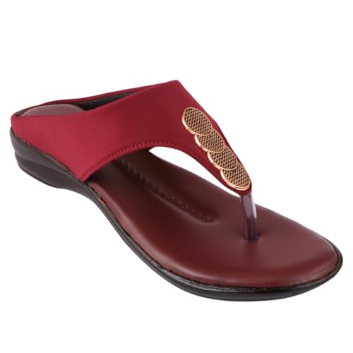 Image of Women's Fashion Sandal | Faux Leather, Comfortable & Stylish Wedges | Ideal for Casual & Formal