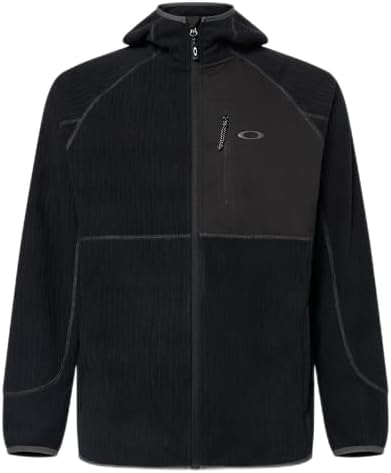 Oakley Jaqueta masculina reciclada com zíper completo Vista
