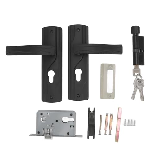 Serrure de porte à clé pour chambre à coucher et suite - 4