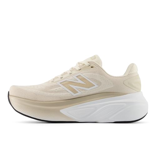 New Balance Women's Fresh Foam X More V6 Running Shoe, Permafrost/Bisque/Nb 103 White, 9.5