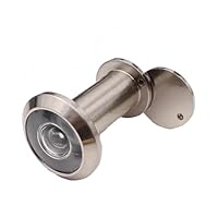 HUATEEN Edelstahl Türspion mit Sichtschutzabdeckung, 200° Weitwinkel Für 35-60mm Türen