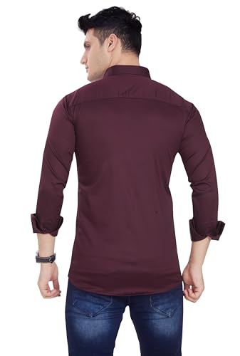 Image of DIVISIVE Men's Solid Slim Fit Shirt