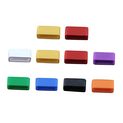 Anillos de silicona para correas de reloj con acabado suave y ajuste elástico duradero 5