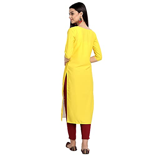 Image of Women's Crepe Regular Kurta