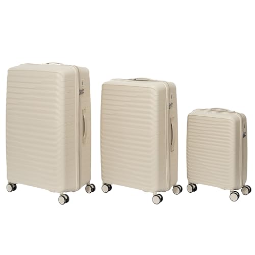 Lot de 3 valises JET LAG Dubai 39L 100L 140L avec grande capacité de rangement intérieur