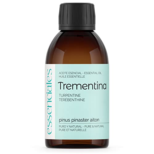 Essenciales - Olio essenziale di Trementina, 100% Puro, 200 ml | Olio essenziale Pinus pinaster aiton