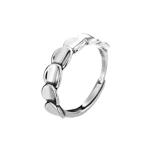 Bague réglable en argent 925 KnSam à pastilles fantaisie pour femme