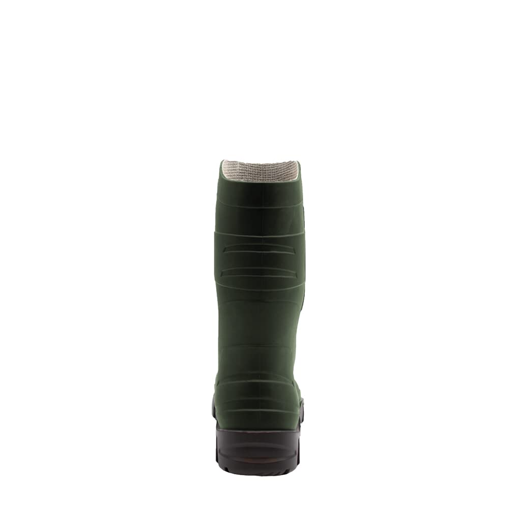 DUNLOP Botas de caucho Dee Calf – Botas de agua de caña media para mujer y hombre – Impermeables, ligeras y cómodas – Tallas 37-47