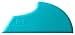 GIR: Get It Right Scraper, 8 Inches, Teal