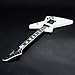 Firefly FFLX Solid Body Electric Guitar,Mahogany Guitar body,Stainless steel and ball end frets,rosewood fretboard(White Color)